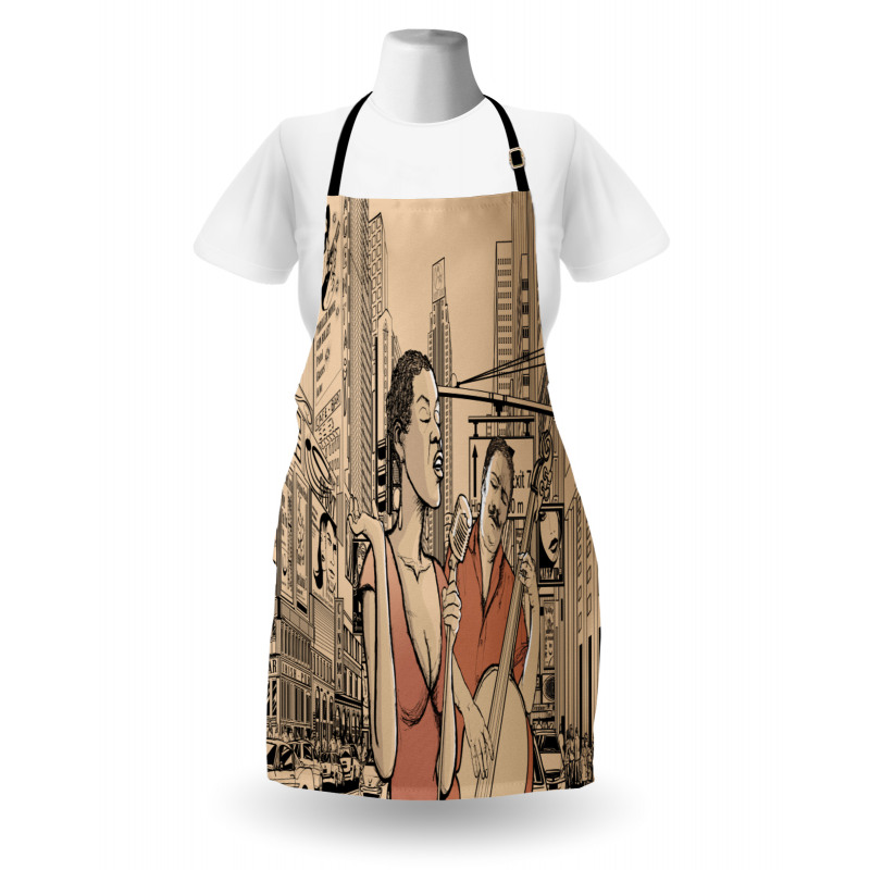 Jazz Singer Guitarist Apron