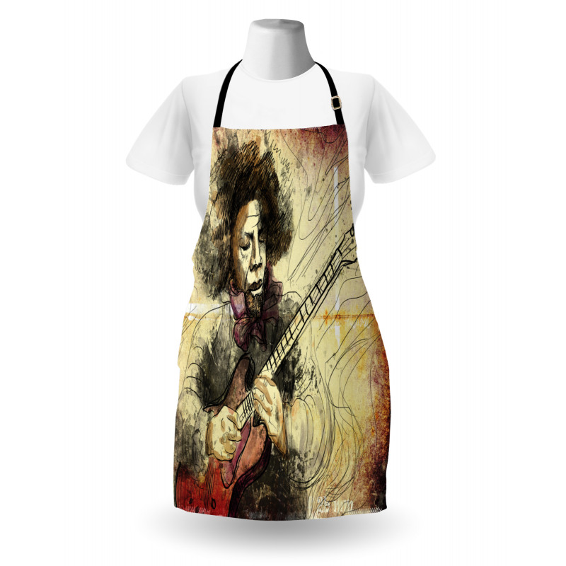 Guitar Virtoso Sketchy Apron