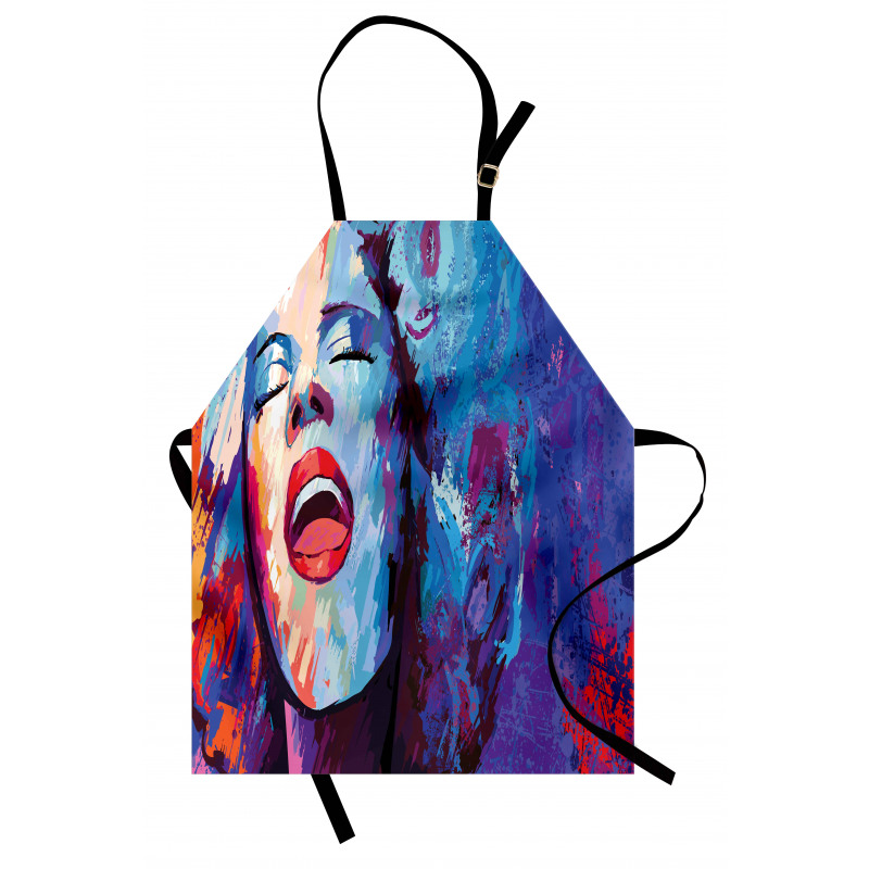 Singer Woman Performance Apron