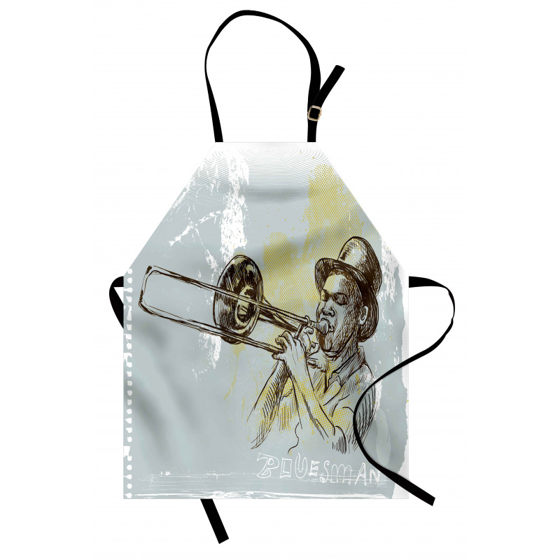 Rock Roll Party Apron