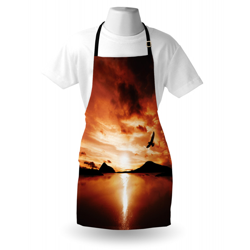 Sunset SeMountain Wings Apron