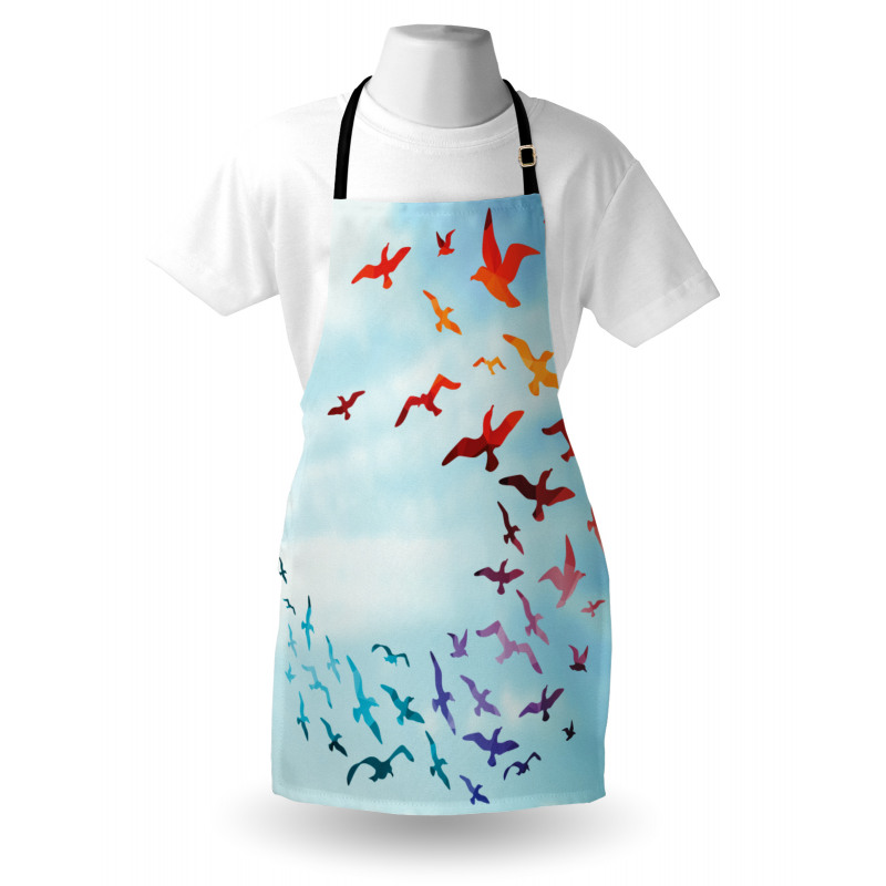 Flying Freedom Sky Art Apron