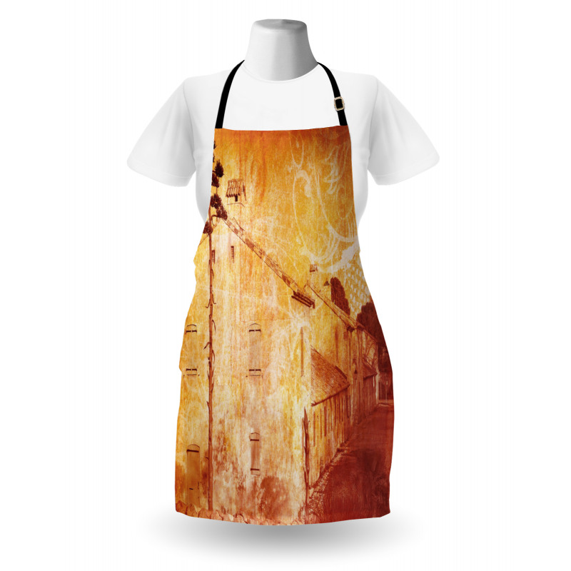 Retro French Street Apron