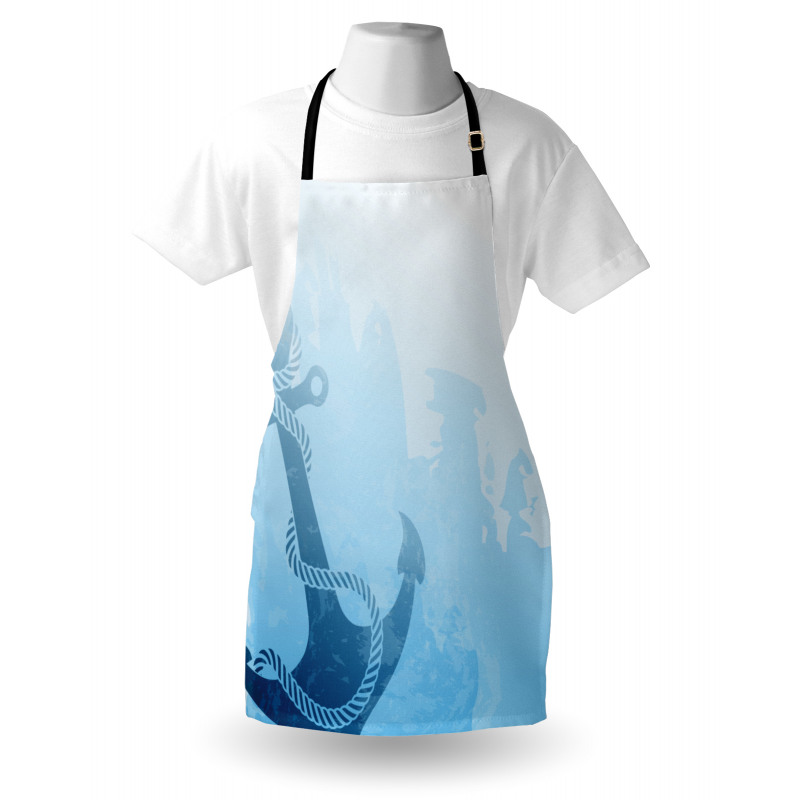 Nautical Deep Sea Bottom Apron