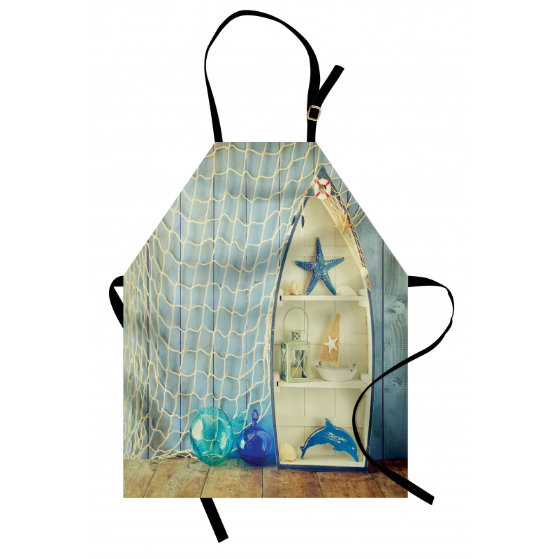 Aquatic Objects Boats Apron