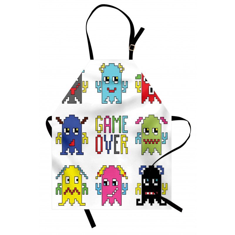 Pixel Robot Emotion Apron