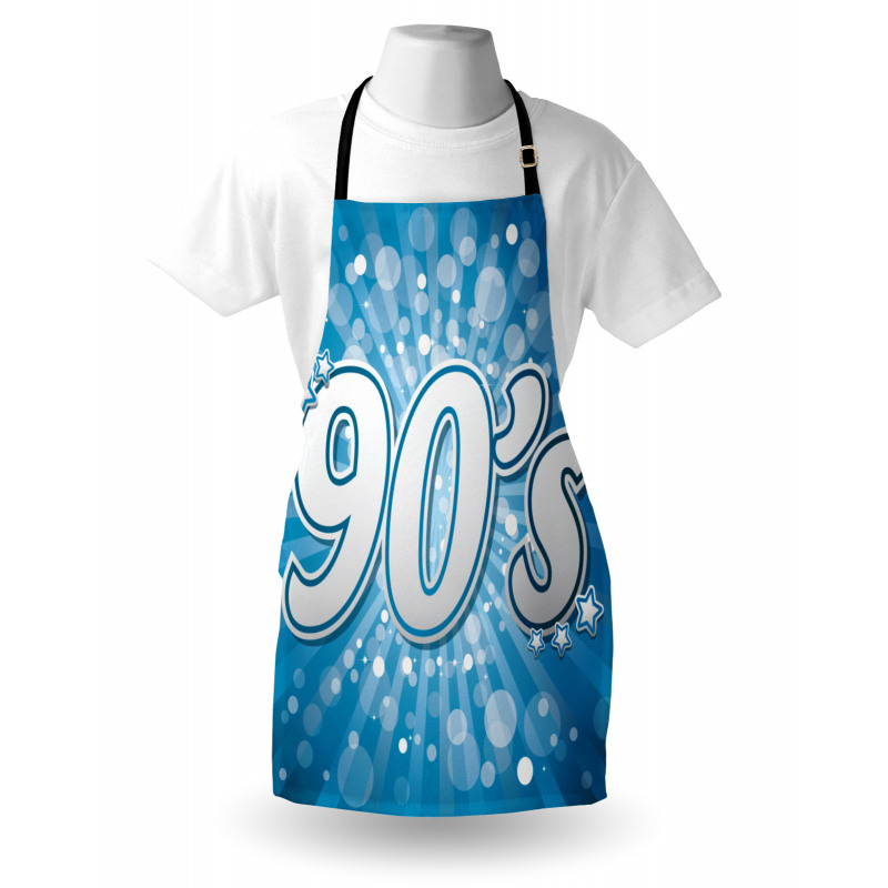 90s Pop Art Star Retro Apron