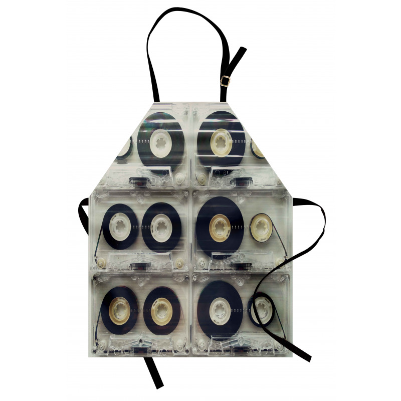 Retro Vintage Cassettes Apron