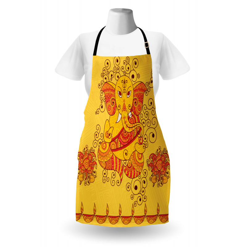 Bohemian Thai Elephant Apron