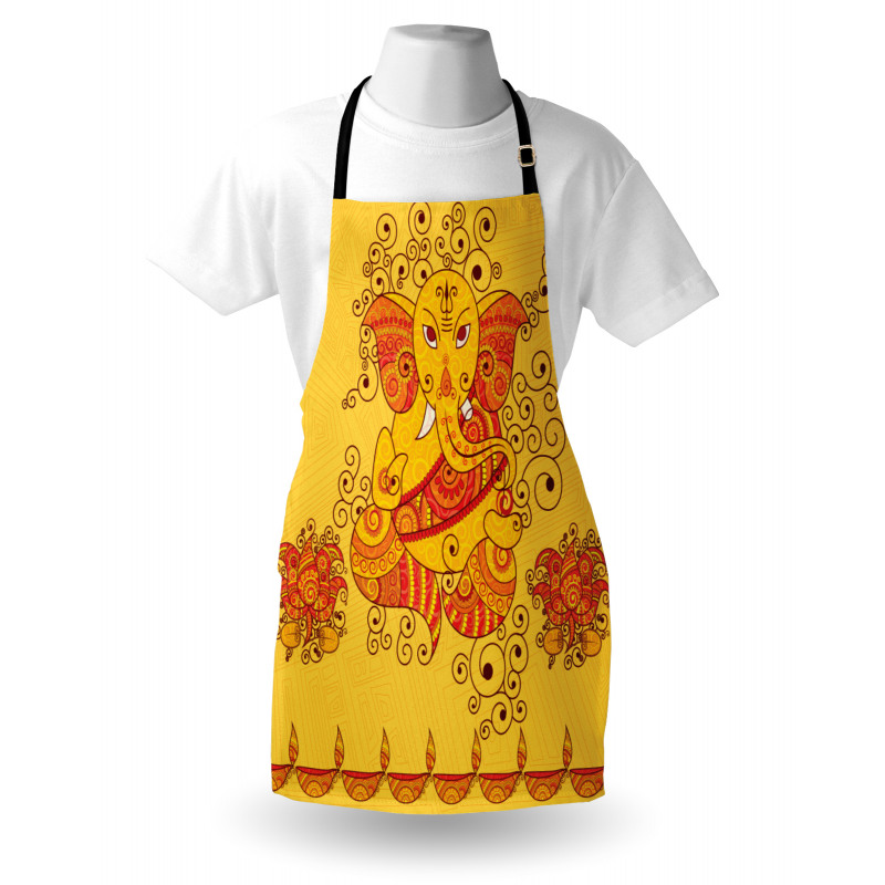 Bohemian Thai Elephant Apron