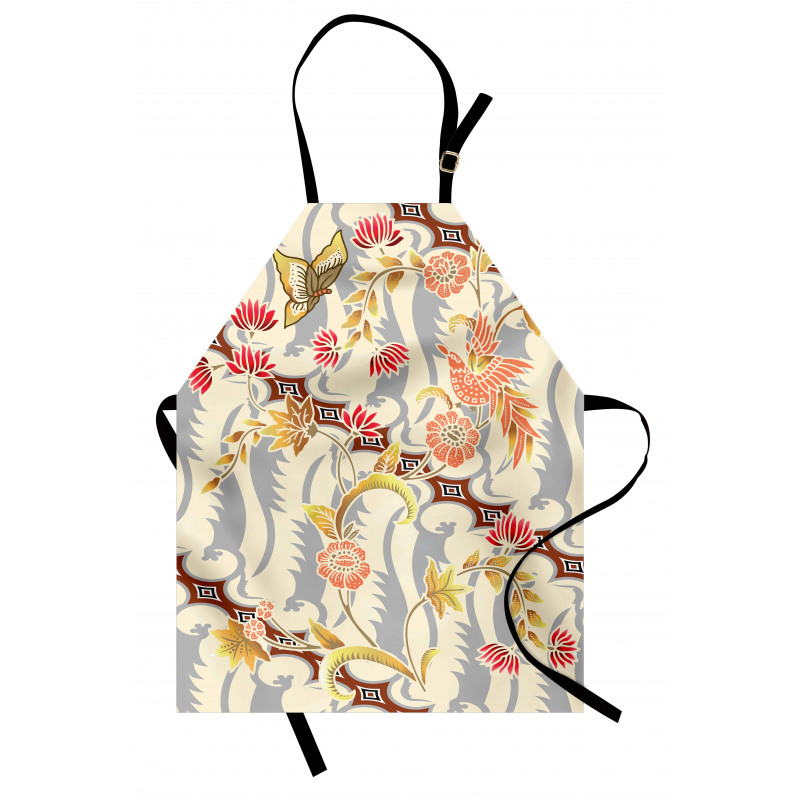 Flower Butterfly Spring Apron