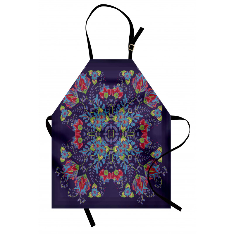 Bohemian Floral Bouquet Apron