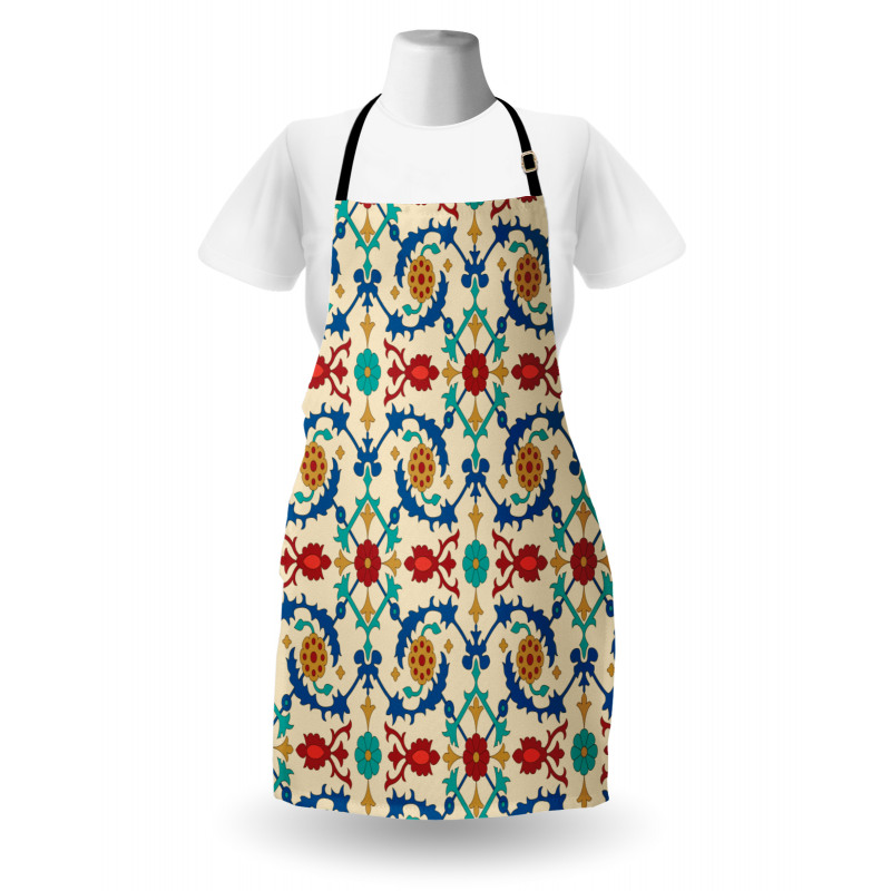 Baroque Floral Apron