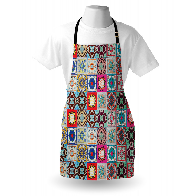 Geometric Mosaic Tiles Apron