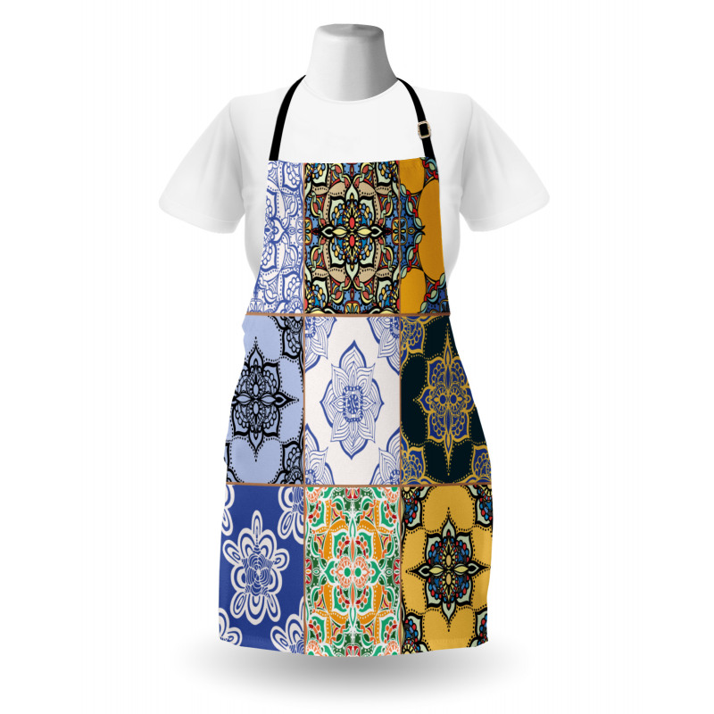 Boho Portugese Tiles Apron