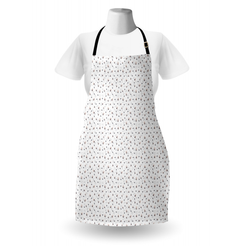 Pastel Abstract Spring Art Apron