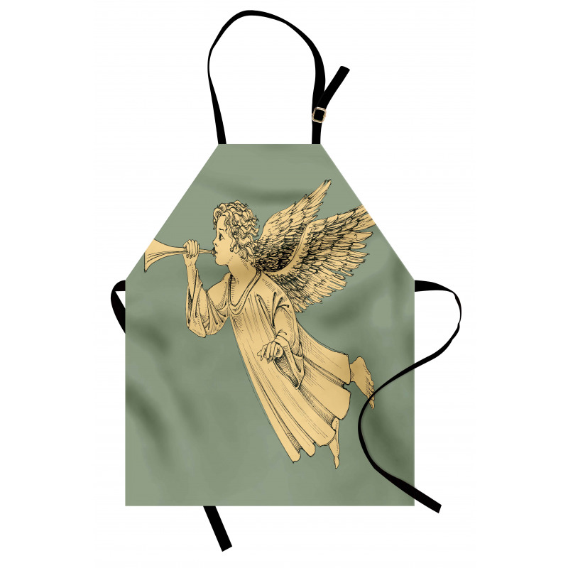 Flying Angel Art Apron