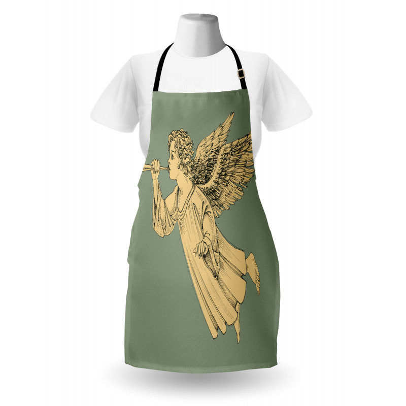 Flying Angel Art Apron