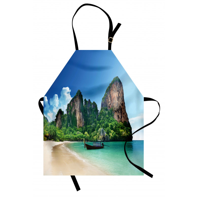 Thailand Rock Cliff Beach Apron