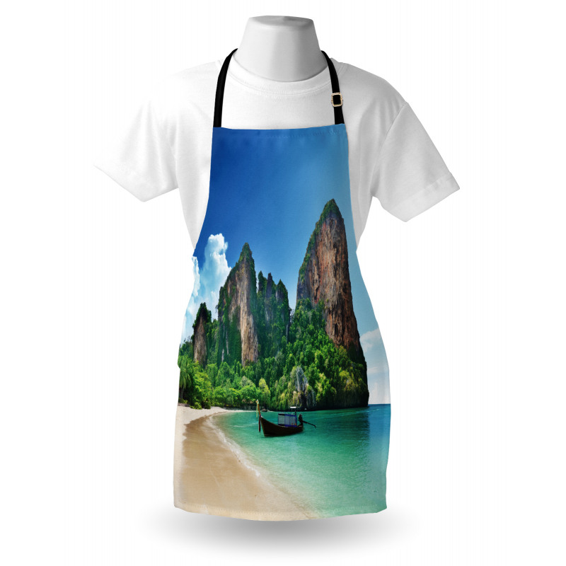 Thailand Rock Cliff Beach Apron