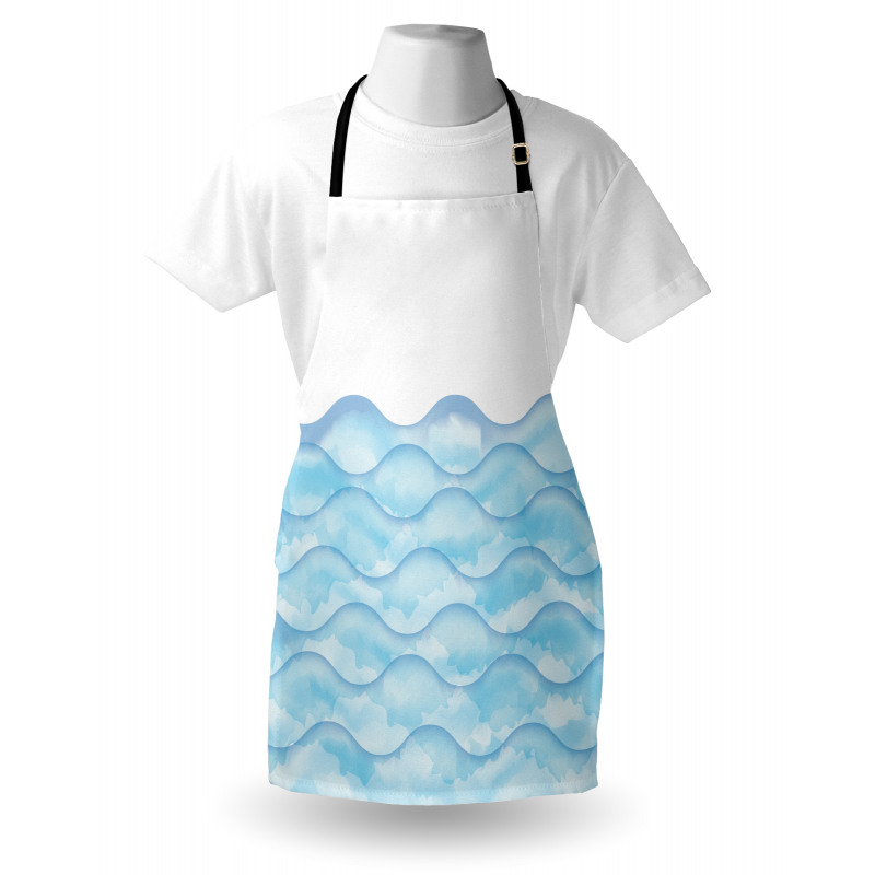 Sea Ocean Waves Art Apron