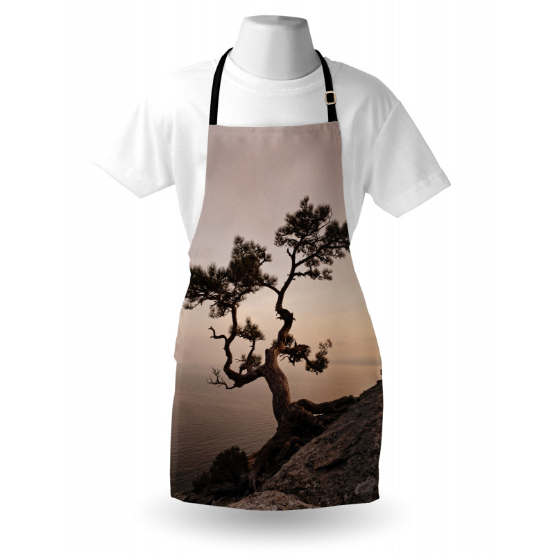 Lonely Juniper Tree Fall Apron