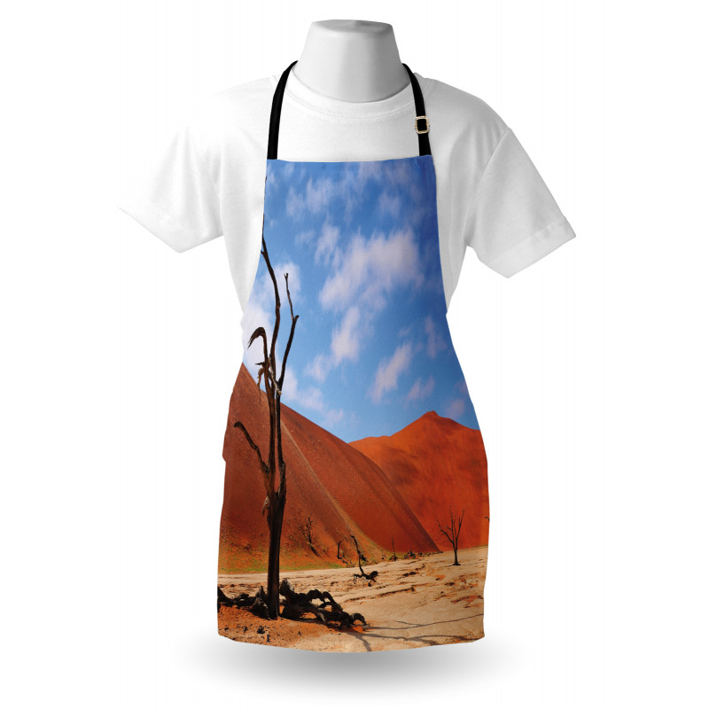 Lonely Tree in Desert Apron