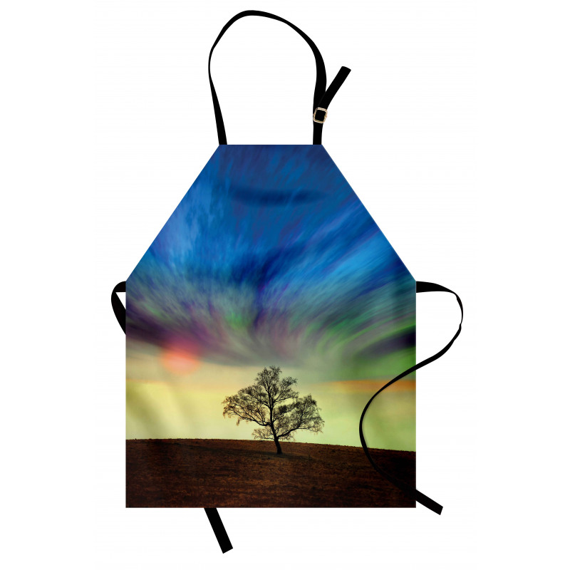 Surreal Sky Field Ombre Apron