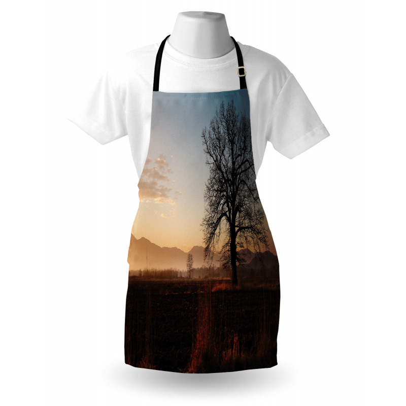 Countryside Autumn Dusk Apron