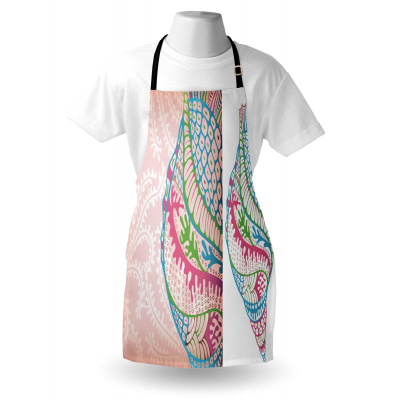 Seashells Ornate Vivid Apron