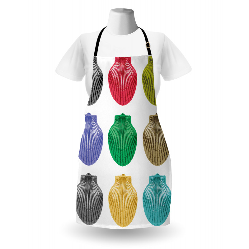 Seashells Composition Apron