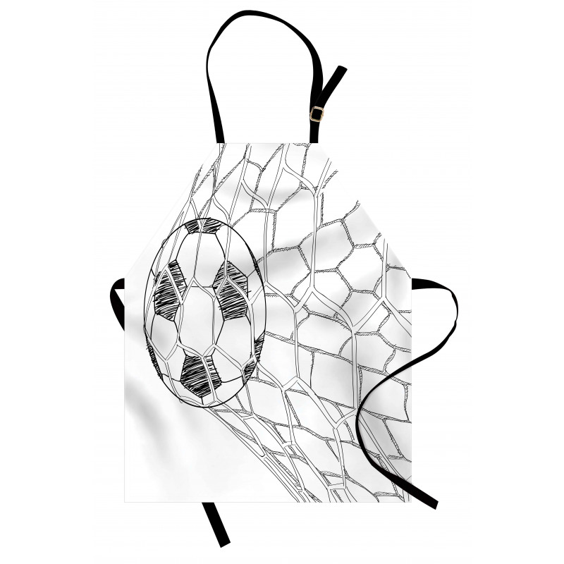 Soccer Ball in Net Apron