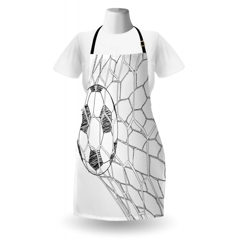 Soccer Ball in Net Apron