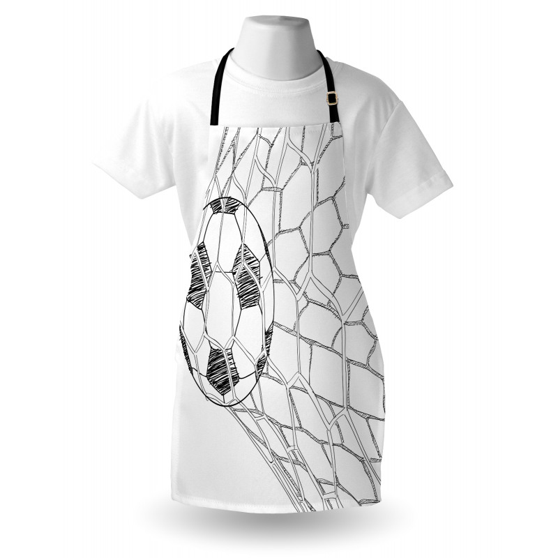 Soccer Ball in Net Apron