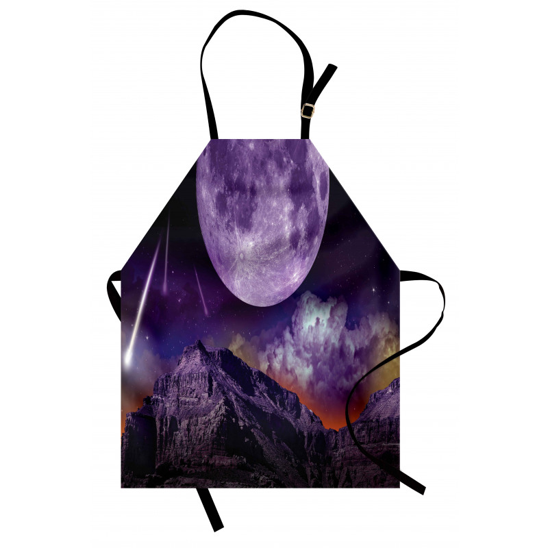 Moon and Asteroids Apron