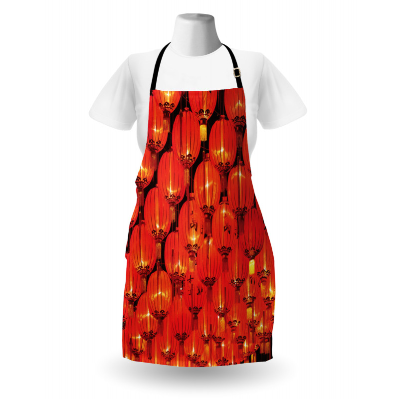 Chinese Lantern Festival Apron