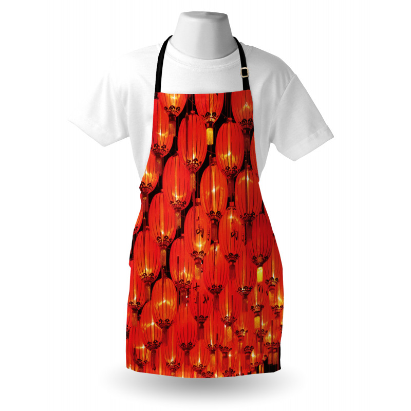 Chinese Lantern Festival Apron