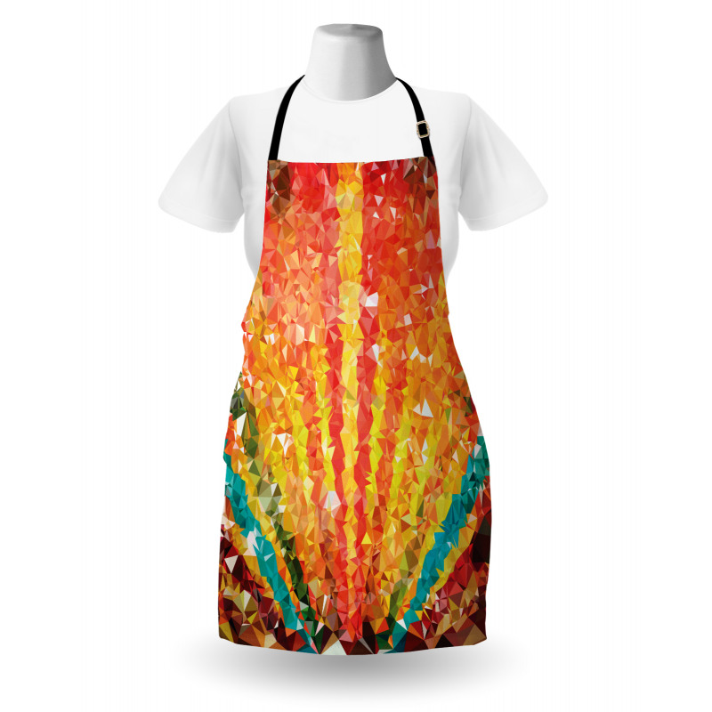 Rainbow with Diamonds Apron