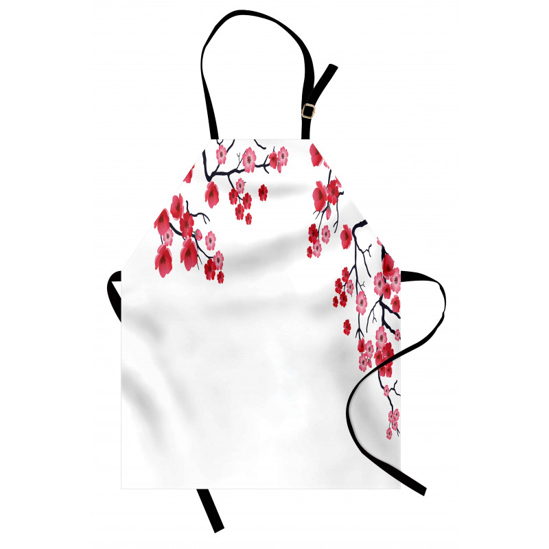 Sakura Branch Petal Apron