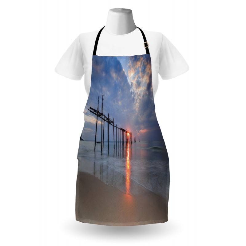 Sunset Ocean Romance Apron