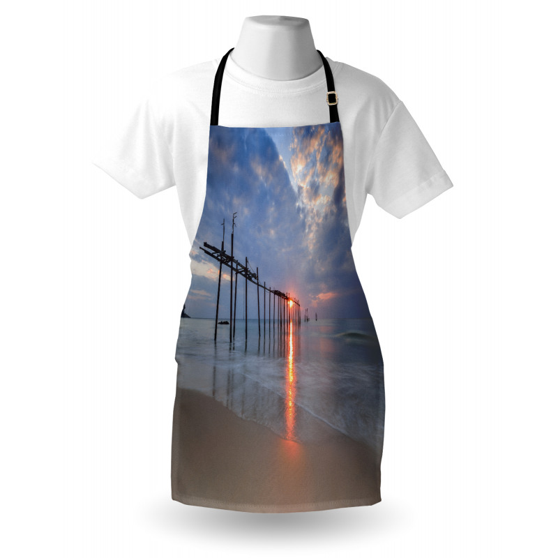 Sunset Ocean Romance Apron