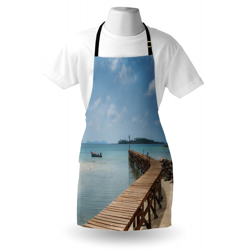 Wooden Bridge to Sea Apron