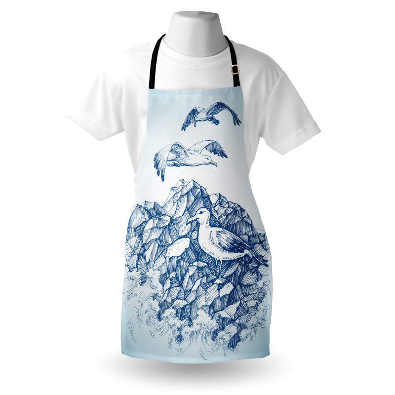 Seagull Mountain Sketch Apron