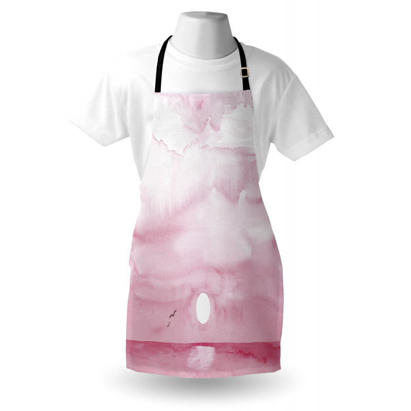 Sunrise Birds Horizon Art Apron