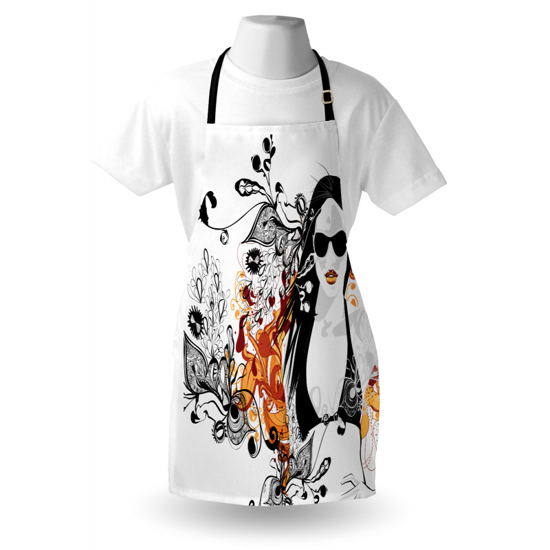 Flowers Summer Happy Apron