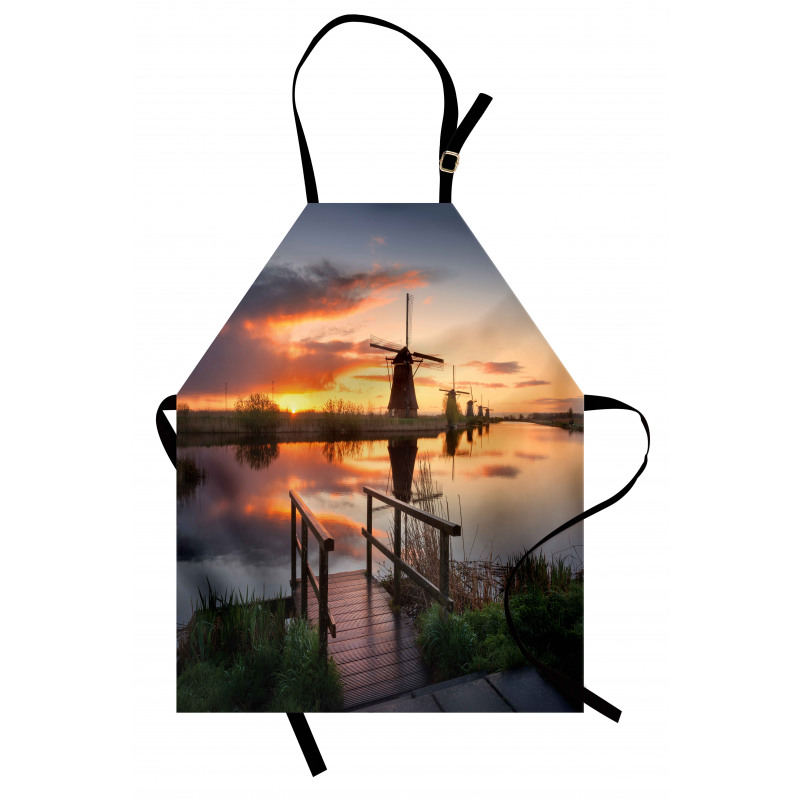 Dutch Windmill River Apron