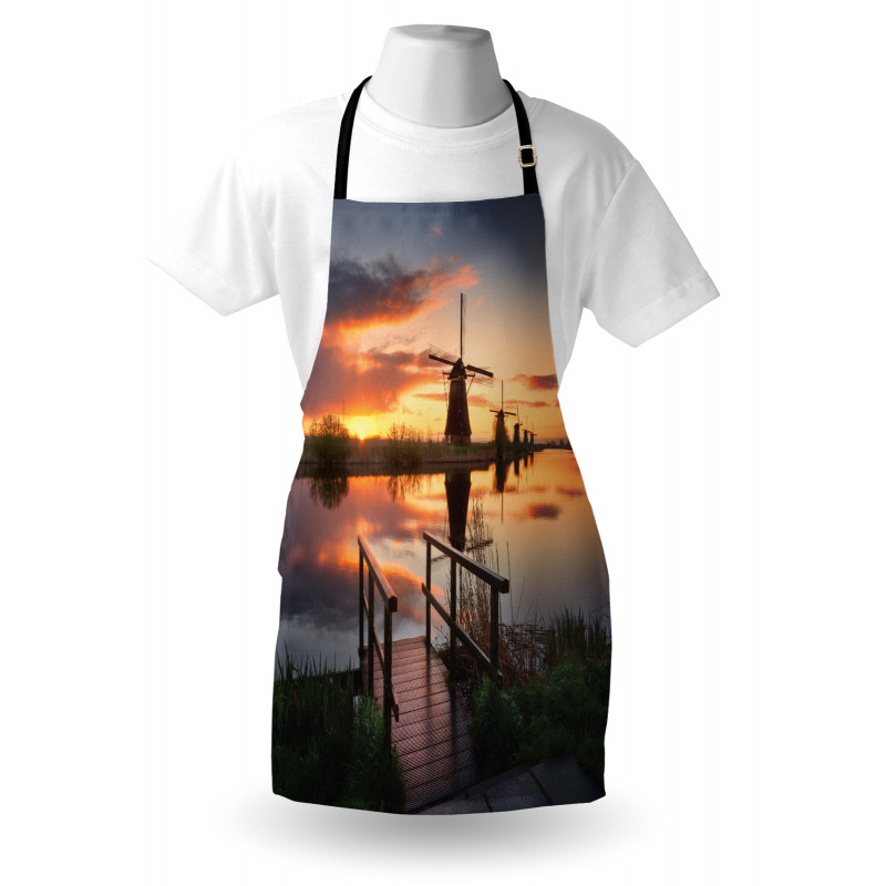 Dutch Windmill River Apron