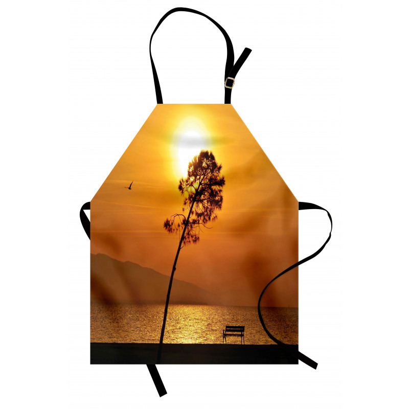 Romantic Sunset Twilight Apron