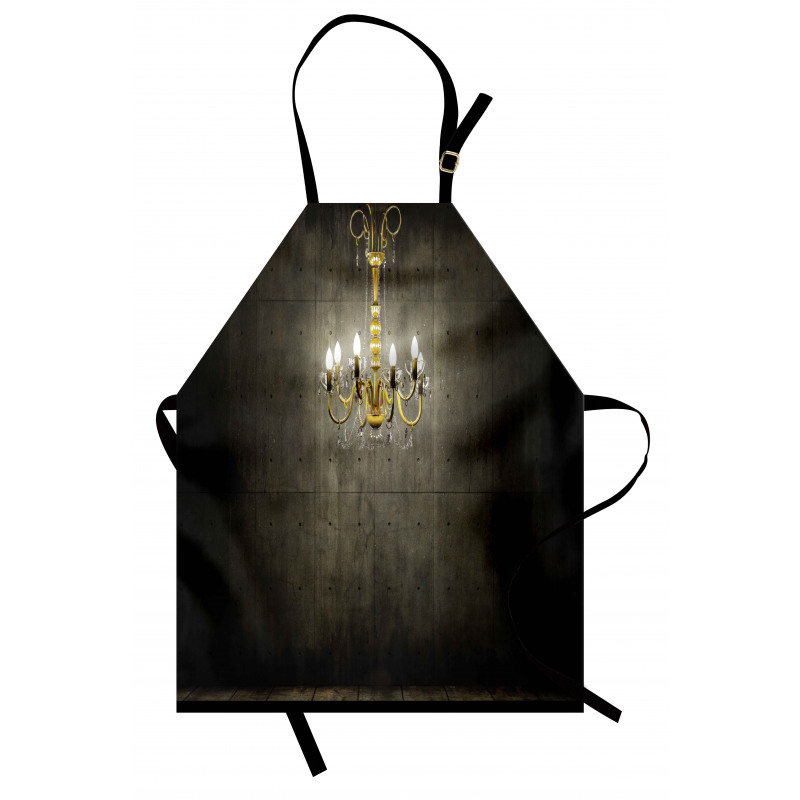 Classic Dark Chandelier Apron