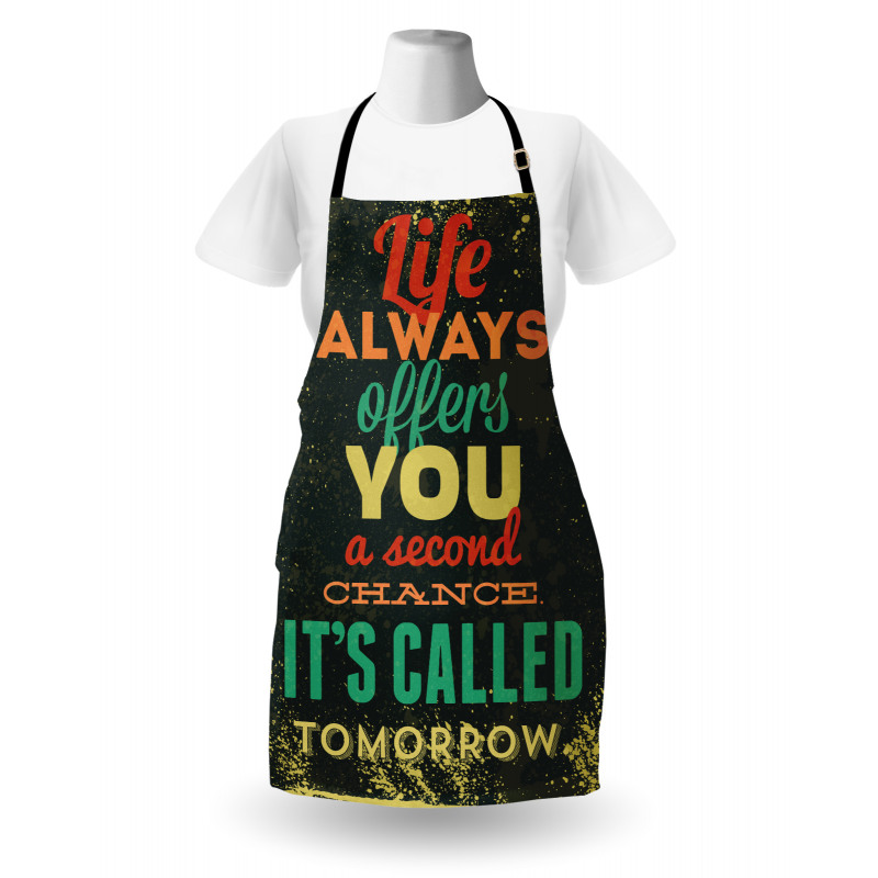 Words Grunge Art Apron